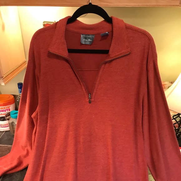 Tommy Bahama Reversible Pull Over - Picture 1 of 3